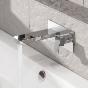 (M46) Canim II Wall Mounted Bath Filler Tap This wall mounted basin taps adds a touch of luxury to