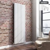 (M42) 1800x608mm Gloss White Double Flat Panel Vertical Radiator - Premium RRP £299.99 Our entire