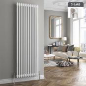 (M36) 1800x554mm White Triple Panel Vertical ColosseumTraditional Radiator RRP £399.99 Classic Touch