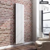 (M11) 1800x452mm Gloss White Double Flat Panel Vertical Radiator RRP £339.99. Our entire range of