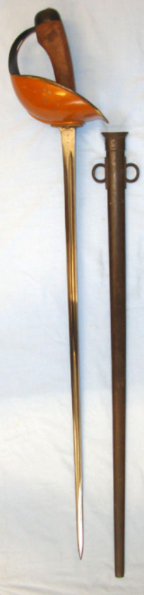 WW1 1915, 1908 Pattern British Heavy Cavalry Troopers Sword By Wilkinson Post WW1 Issue