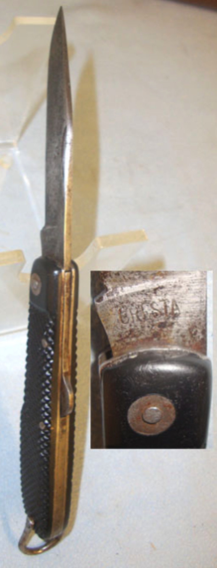 RARE, WW2 British Commando & Special Operations Executive Pattern Folding Lock Knife - Image 3 of 3