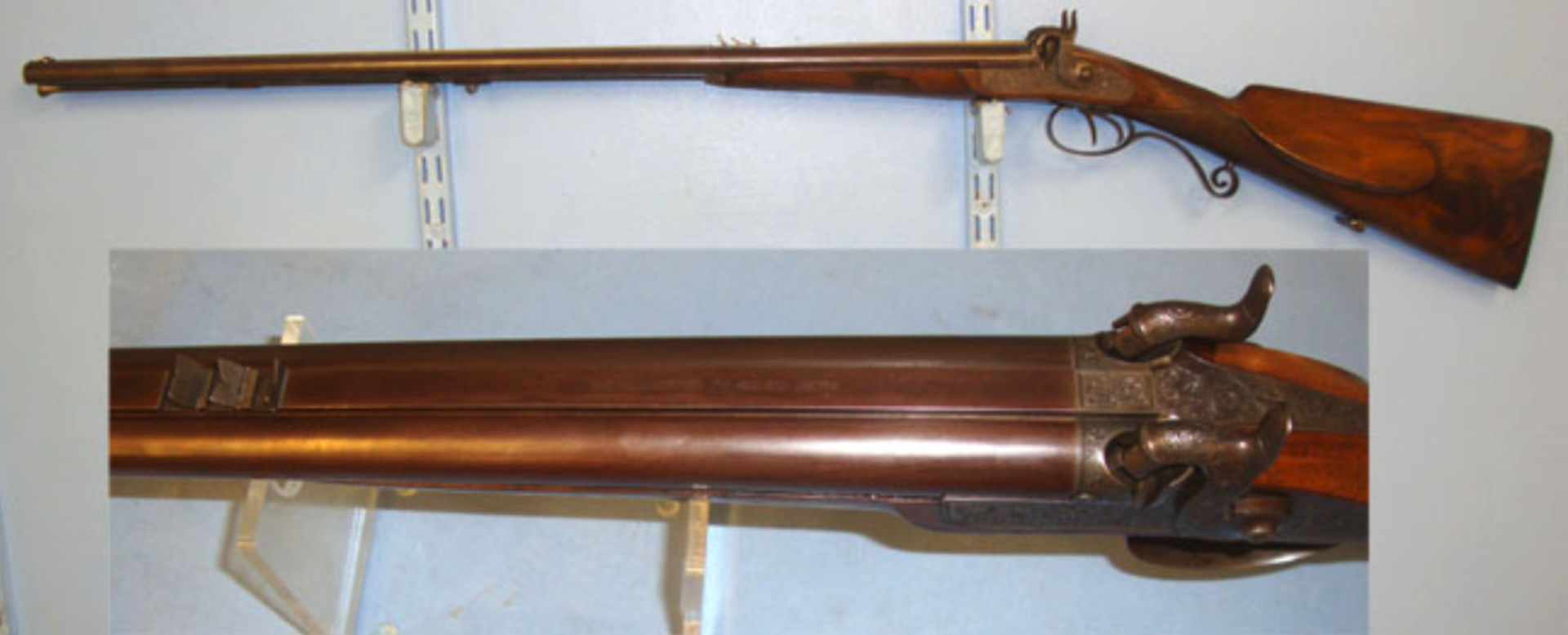 QUALITY, C1860 Imperial German Carl Delp In Darmstadt Combination Double Barrel Hunting Gun - Image 3 of 3