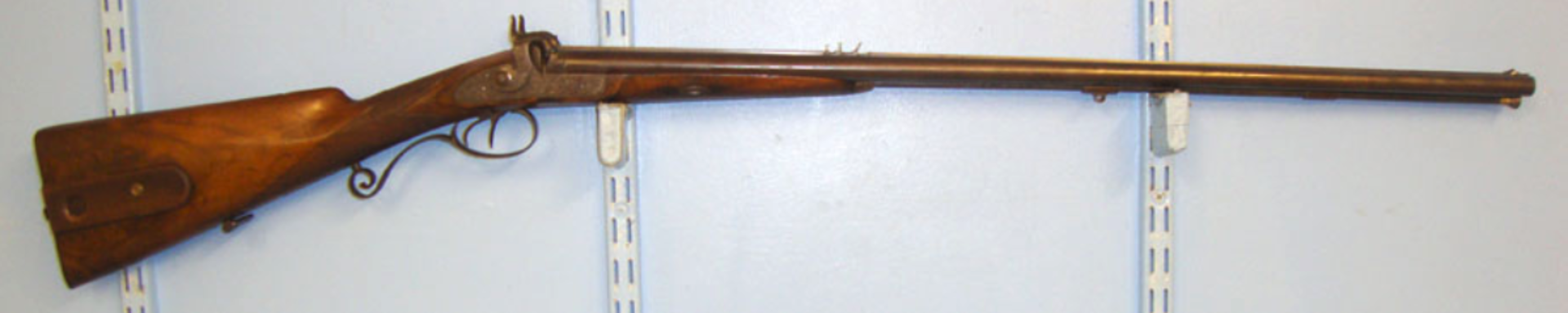 QUALITY, C1860 Imperial German Carl Delp In Darmstadt Combination Double Barrel Hunting Gun