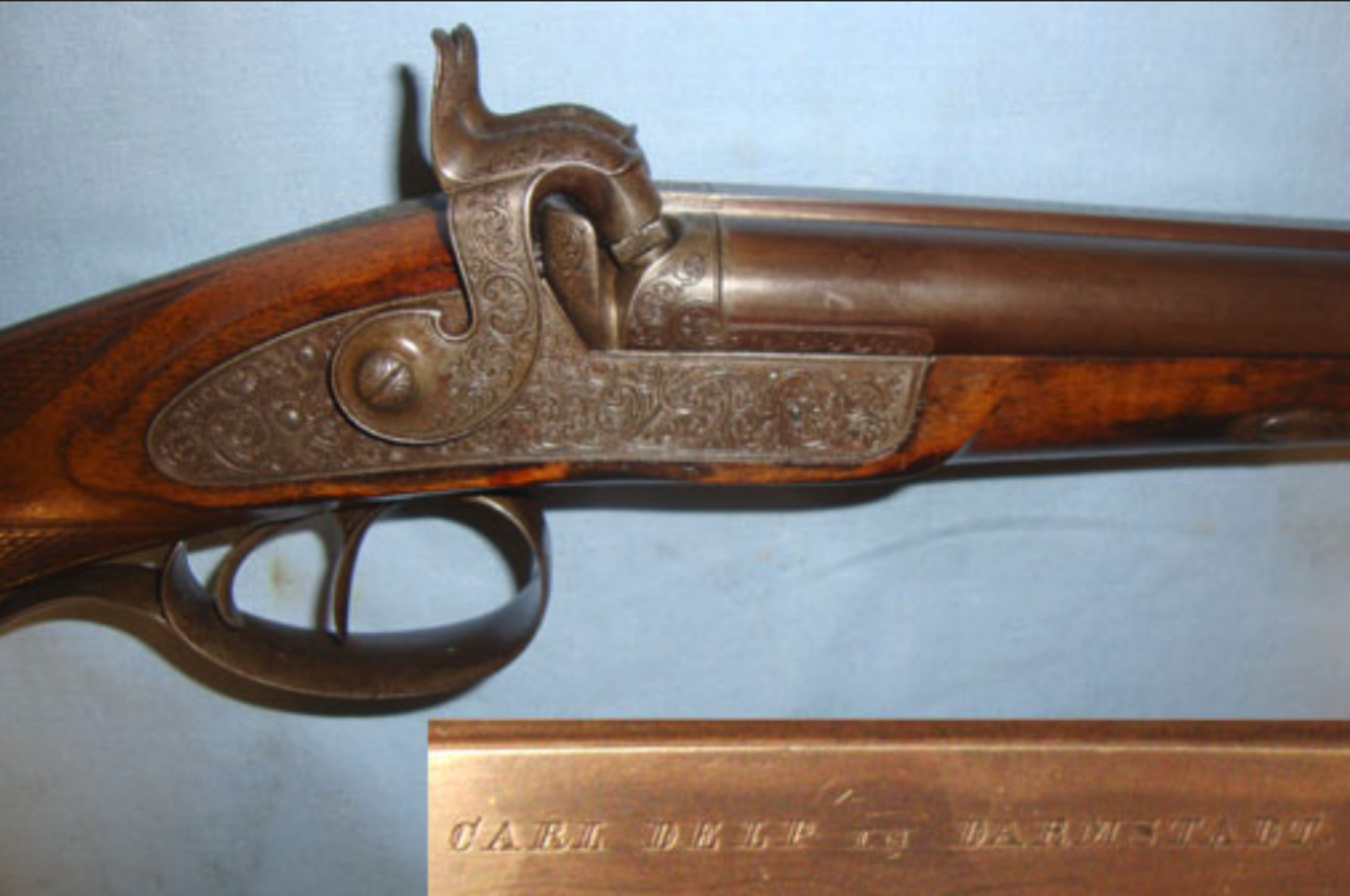 QUALITY, C1860 Imperial German Carl Delp In Darmstadt Combination Double Barrel Hunting Gun - Image 2 of 3