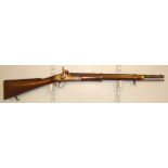 VERY RARE, 1856 Dated British 1853 Pattern Enfield Tower .577 Calibre 2 Band Percussion Carbine