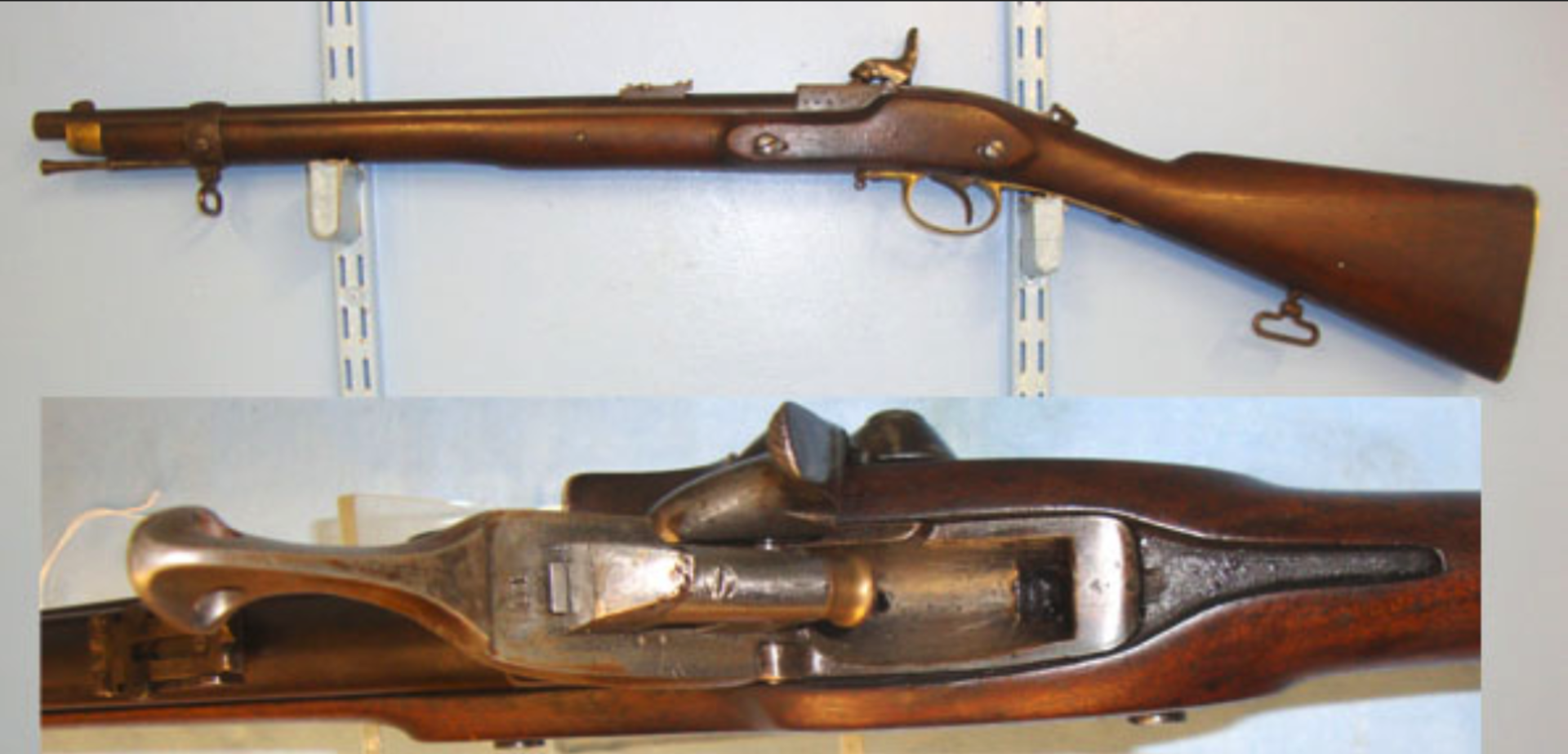 ONE OF 2000 PRODUCED, 1867 Portuguese Contract Westley Richards & Co Whitworth Patent Carbine - Image 2 of 3