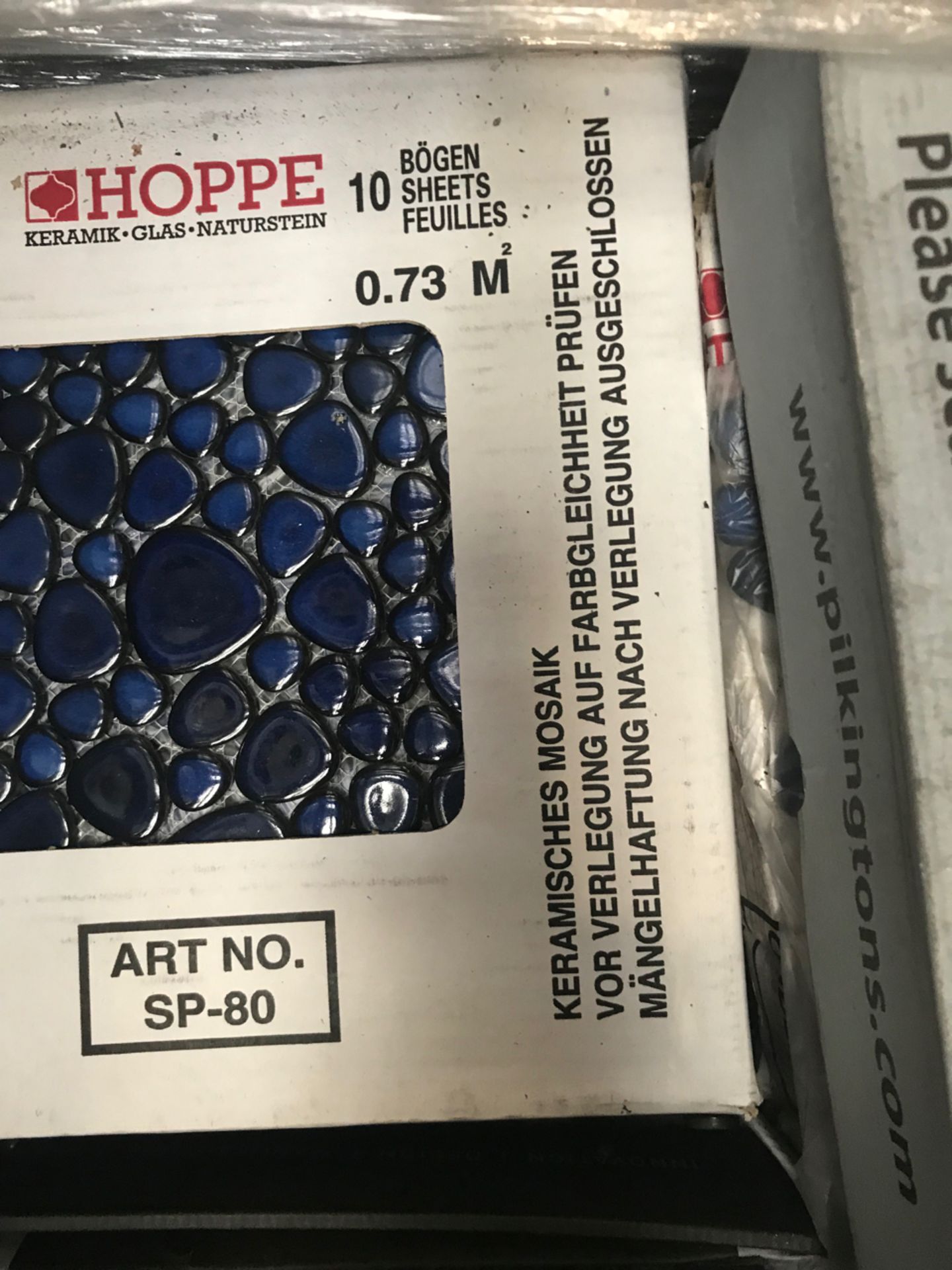 Pallet No- 41 - Pilkingtons & Hopee Special Order Mosaic Tiles, Various Designs. Approx 50 Boxes. - Image 6 of 6