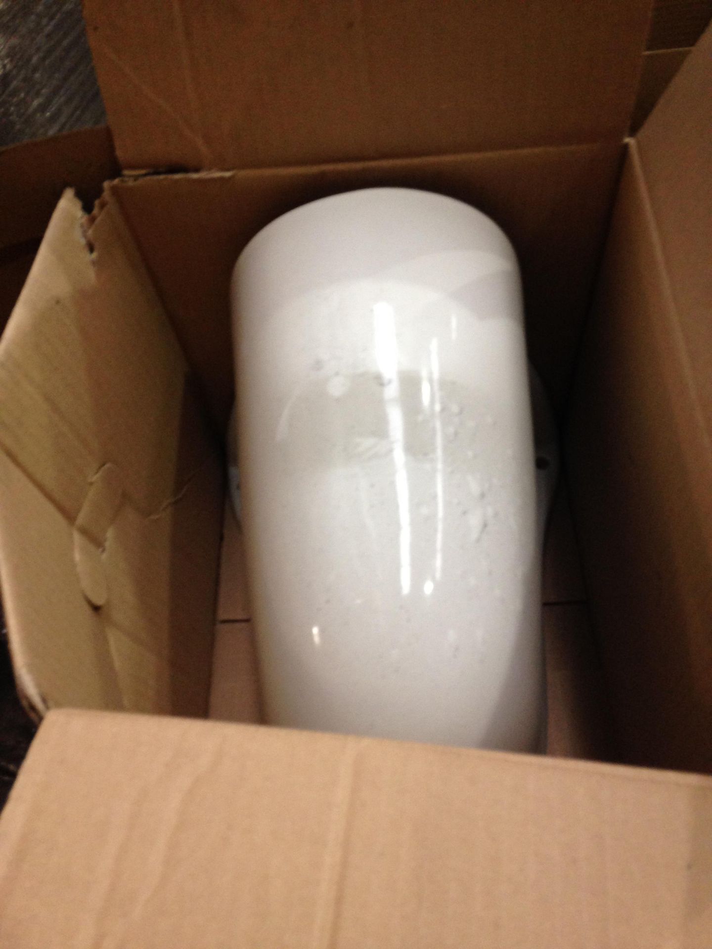 Pallet No- 1024 - Pallet of approx 50 Ceramic Ohio Seim Pedestal (white) - Image 2 of 6