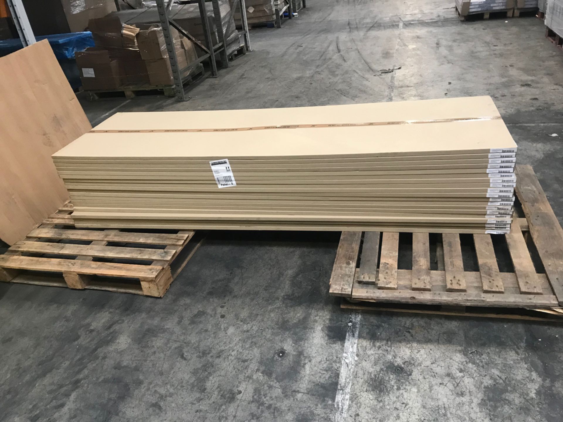 Pallet No- 8 - Tall End Panel 2300 x 700, Ivory Colour 22.29KG Per Pack