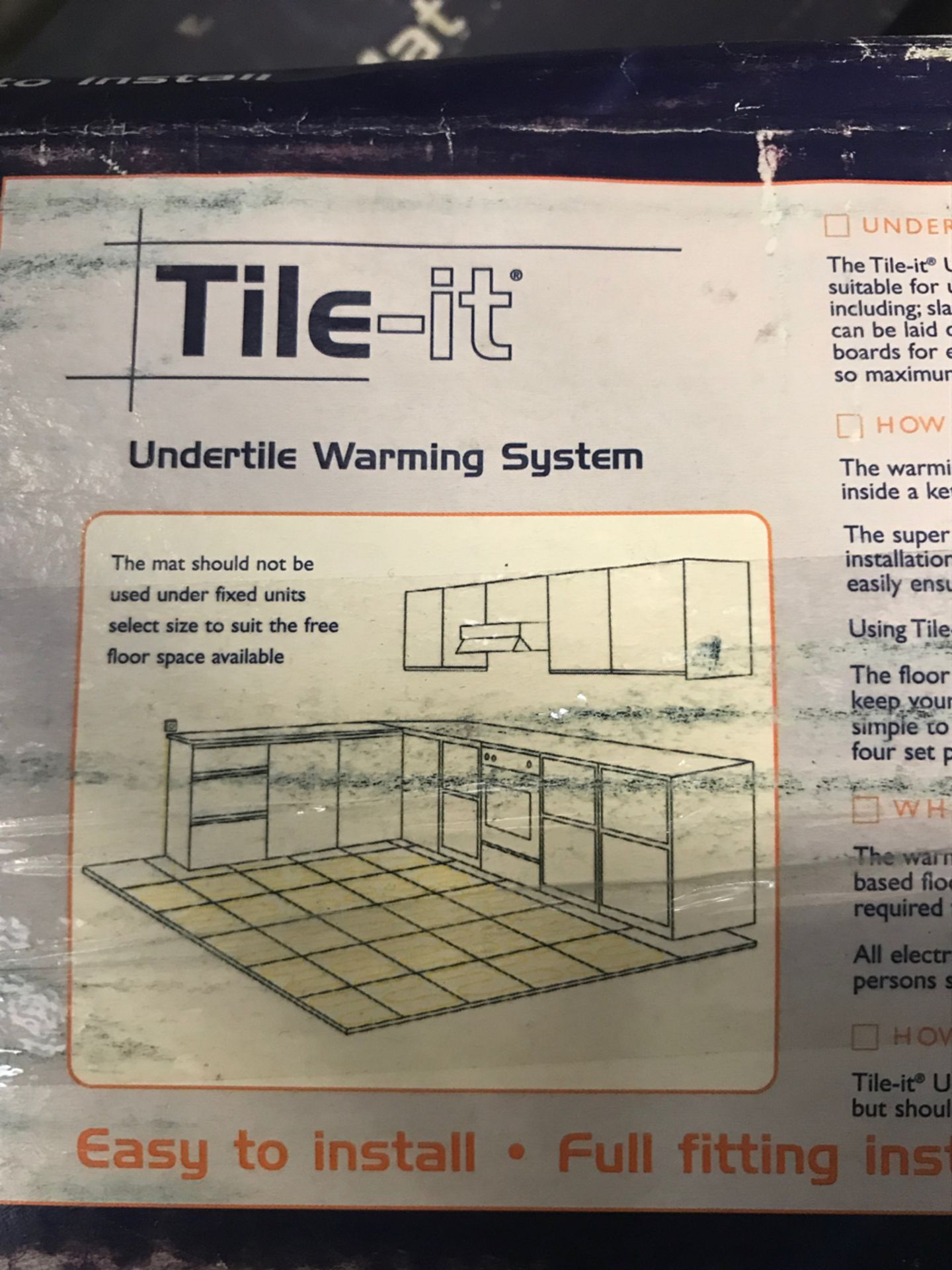 Pallet No- 50 - 24 Boxes Of Under Tile Heating Mats. 3m In Box - Image 3 of 5