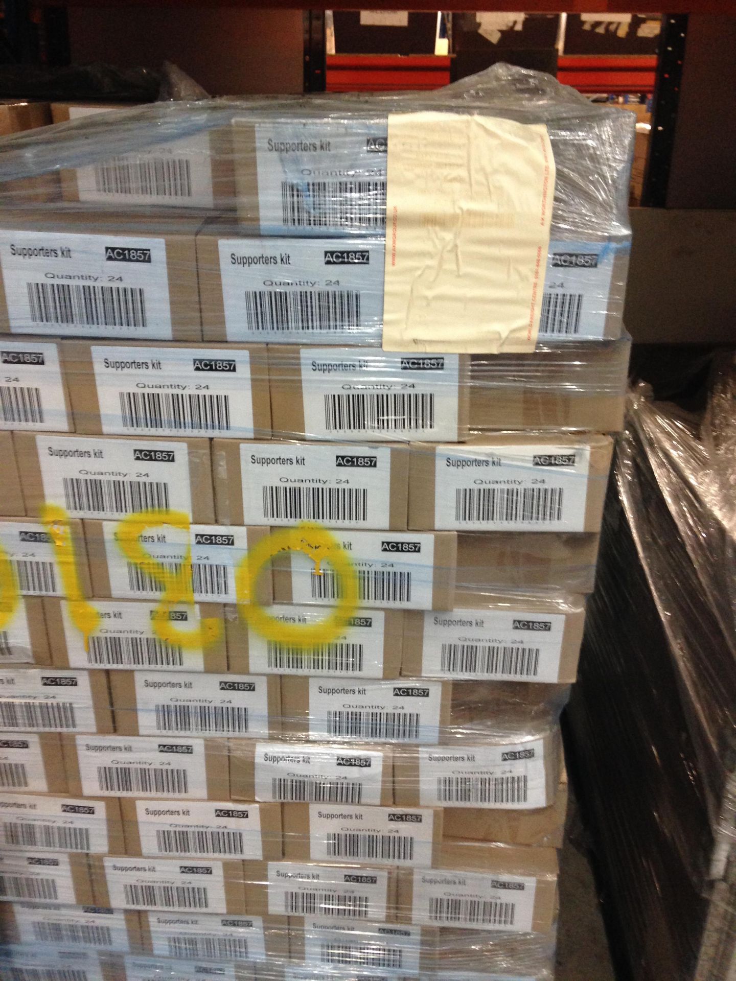 Pallet No- 1058 - Pallet of approx 250 boxes of tax disc holders - 24 per box