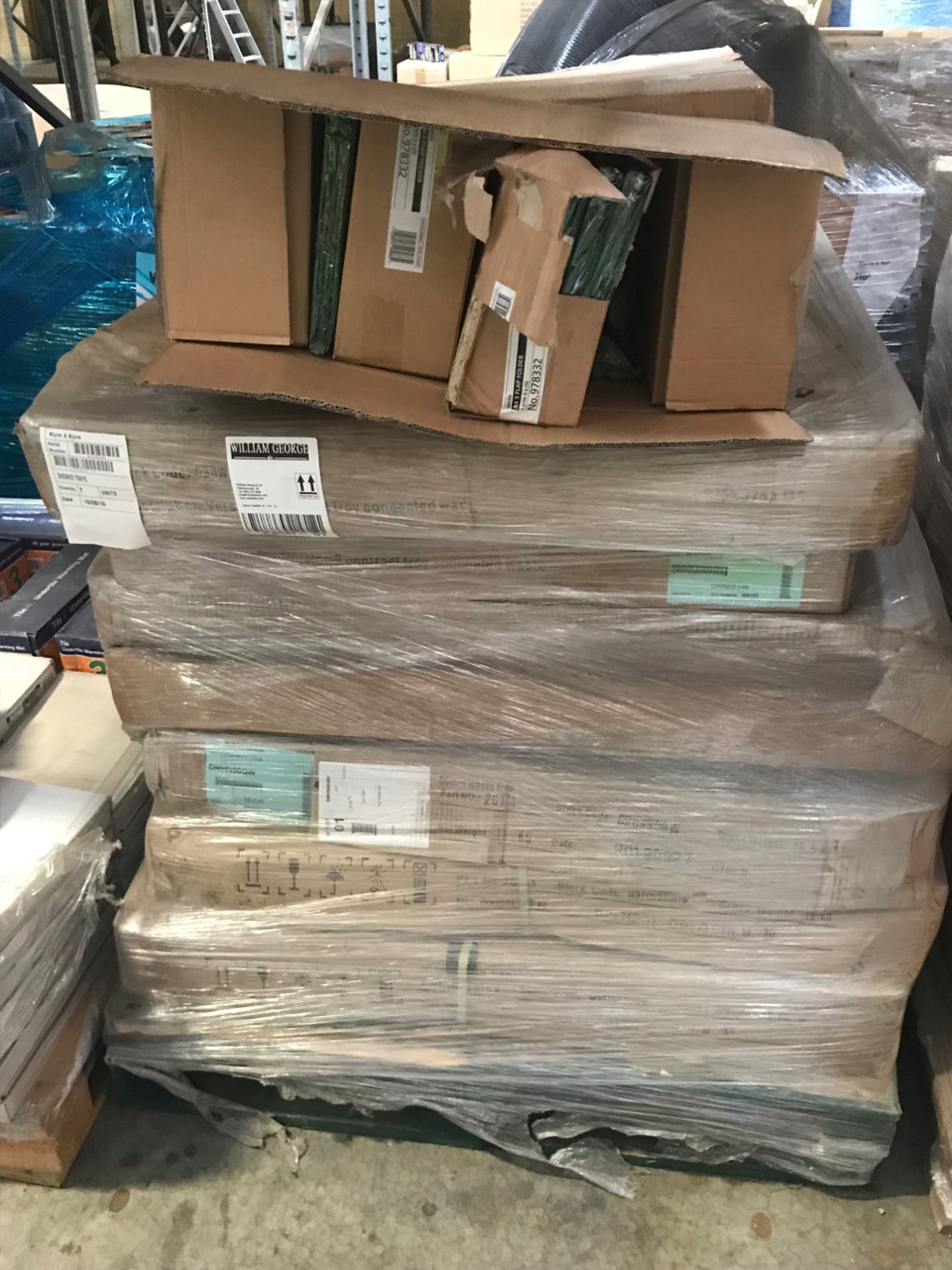 Pallet No- 51 - 7 Boxes Of Shower Trays