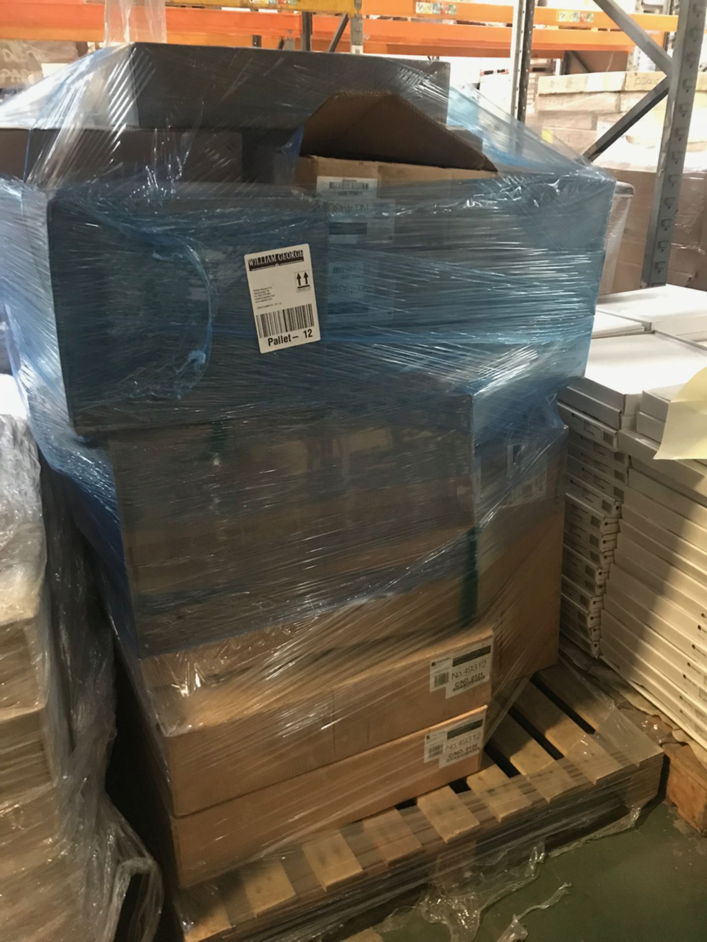 Pallet No- 12 - Approx 30 Boxes Of Rexel Wire Binding Rings A4. 25 Per Pack, 20 Packs In Box (
