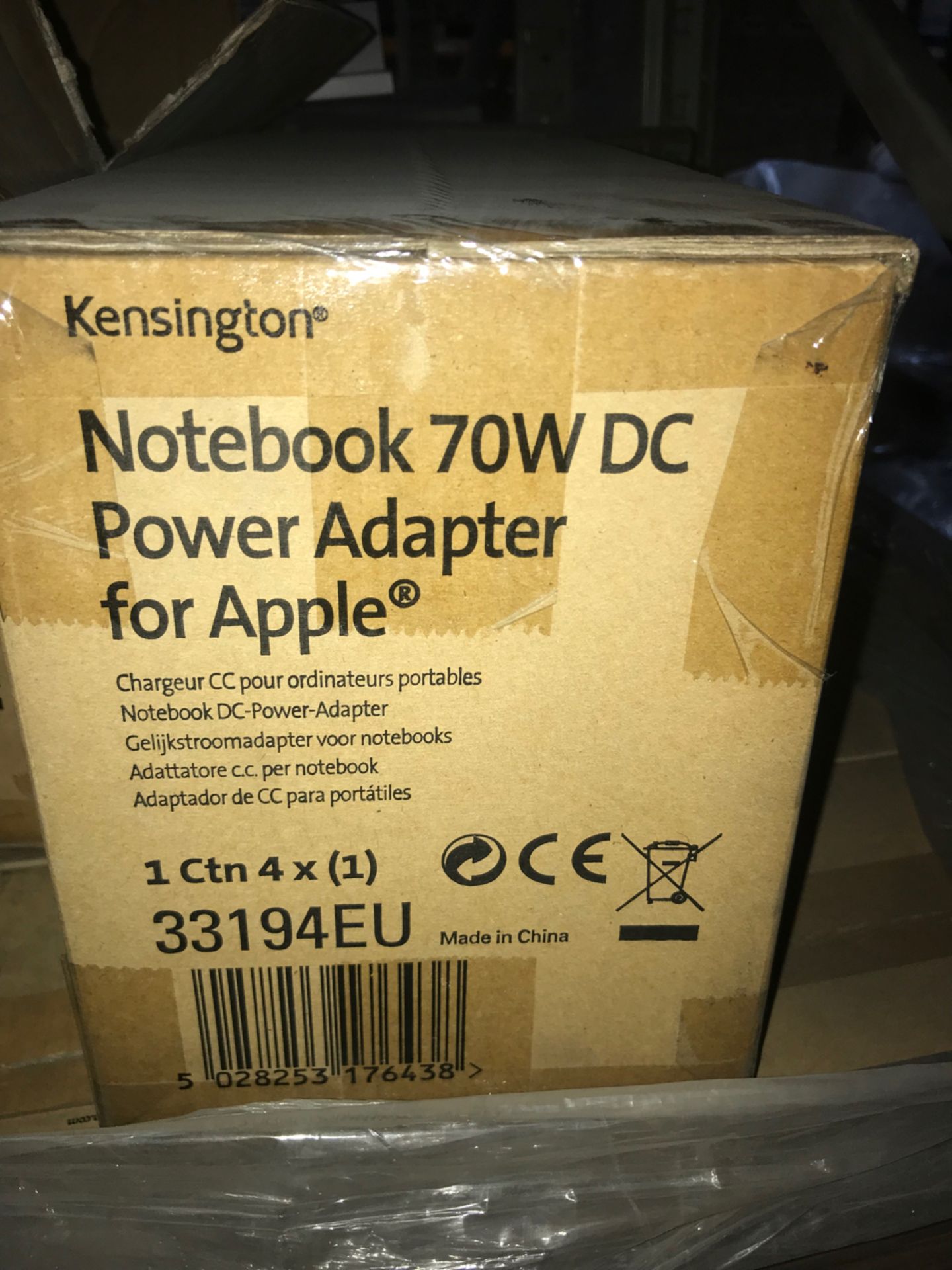 Pallet No- 14 - 72 Boxes Of Kensington Notebook 70w DC Power Adapter For Apple. 4 Per Carton - Image 2 of 3