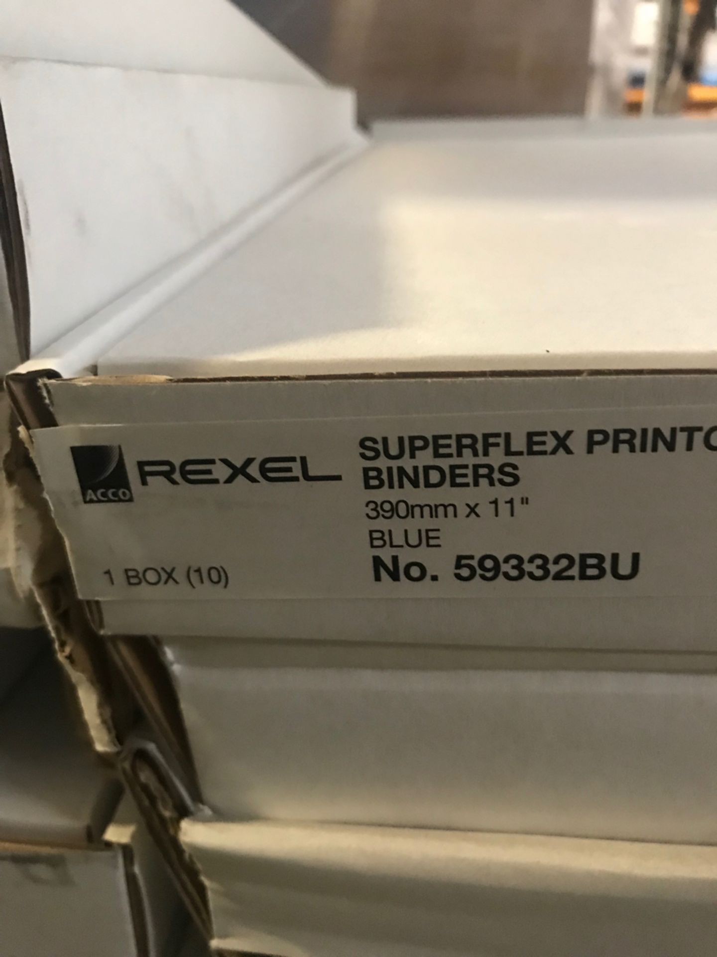 Pallet No- 11 - 97 Boxes Rexel Super Flex Print Out Blindes. 10 Per Box - Image 5 of 5