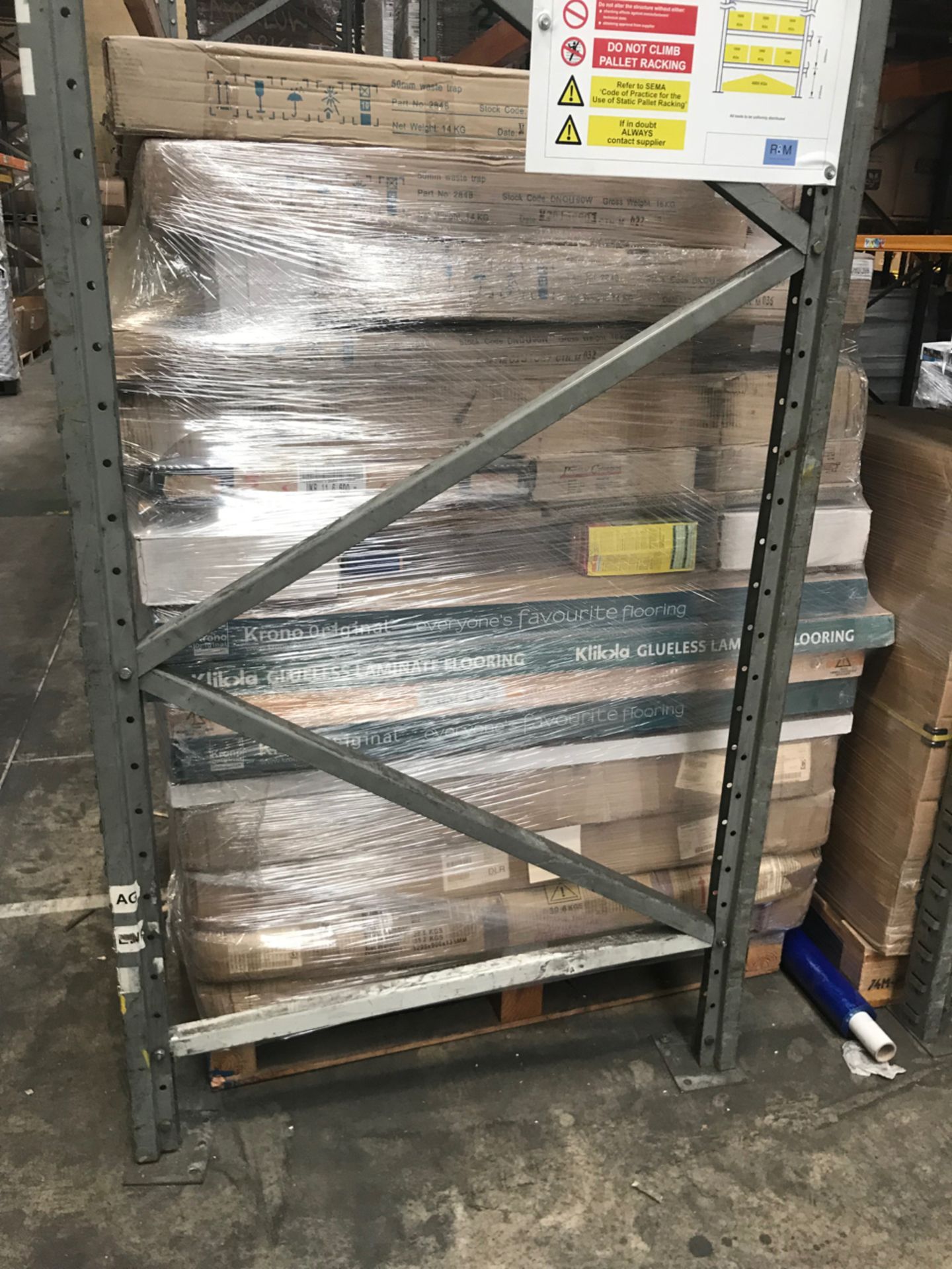 Pallet No- 42 - Mixed Pallet Of Approx 30 Boxes Of Laminate Flooring And Duralite Shower Trays - Image 2 of 2
