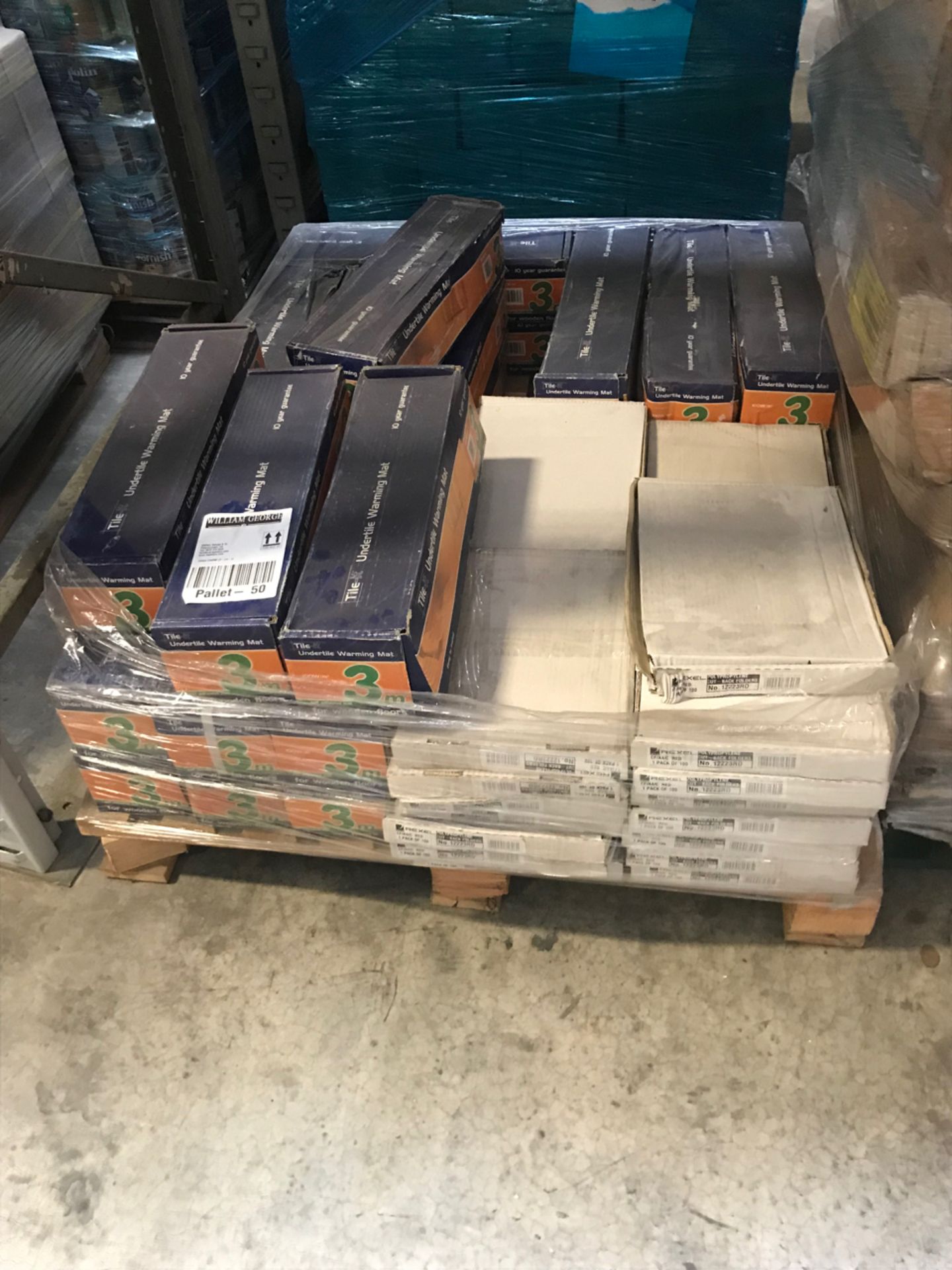 Pallet No- 50 - 24 Boxes Of Under Tile Heating Mats. 3m In Box
