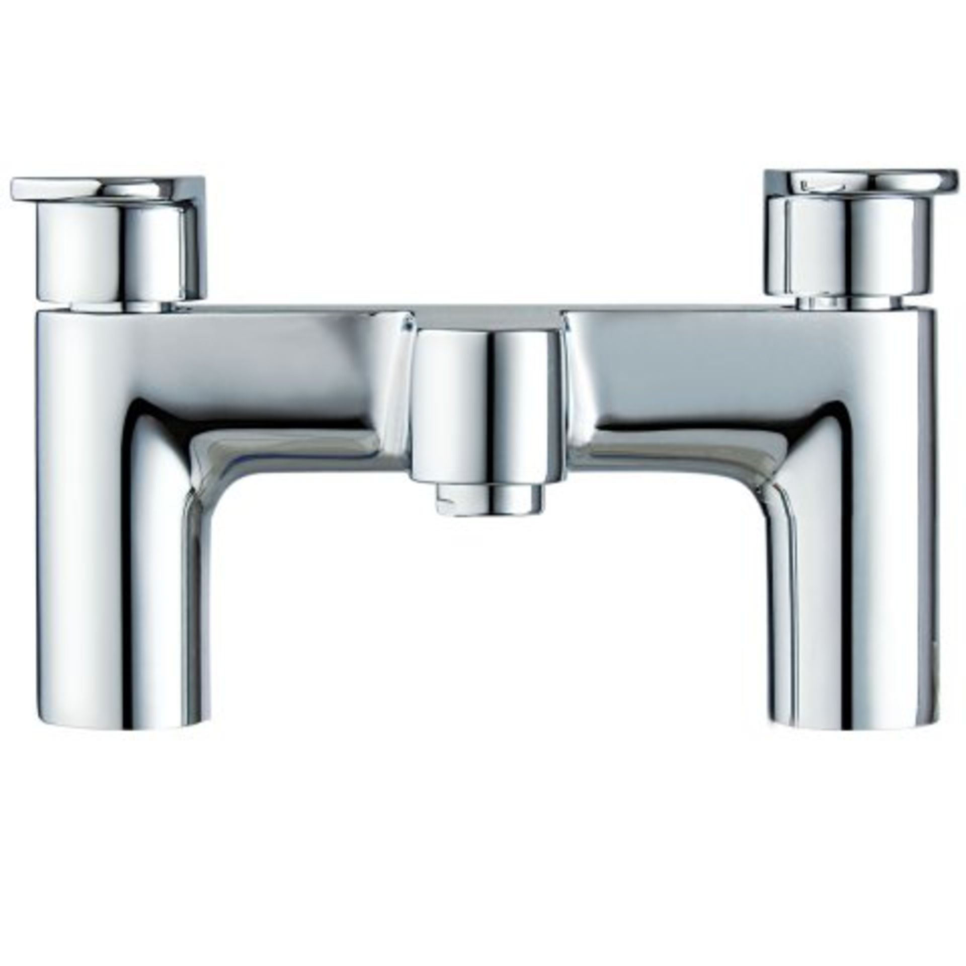 (I108) Boll Bath Filler Mixer Tap Presenting a contemporary design, this solid brass tap has been - Image 3 of 4