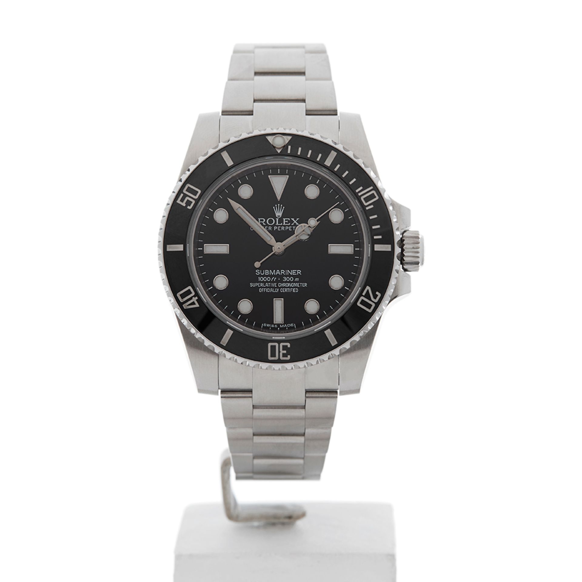 Submariner Non Date 40mm Stainless Steel 114060 - Image 2 of 9