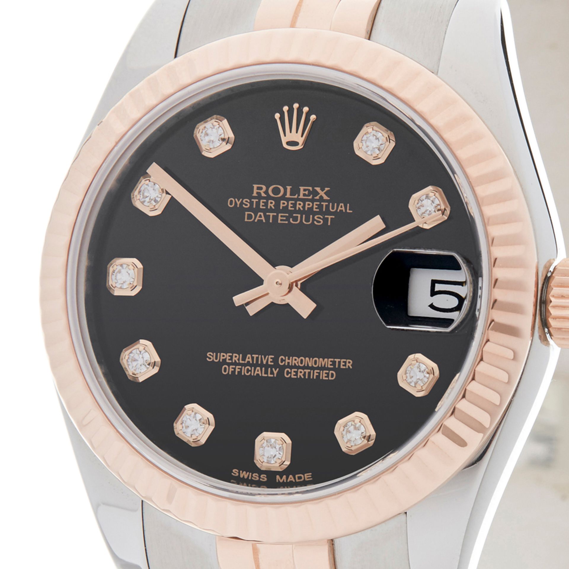 Datejust 31mm Stainless Steel & 18k Rose Gold 178271
