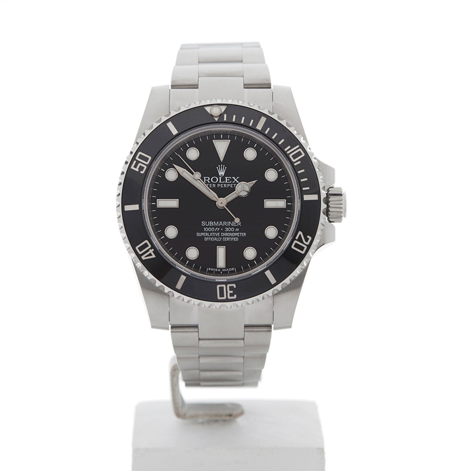 Submariner Non Date 40mm Stainless Steel 114060 - Image 2 of 9