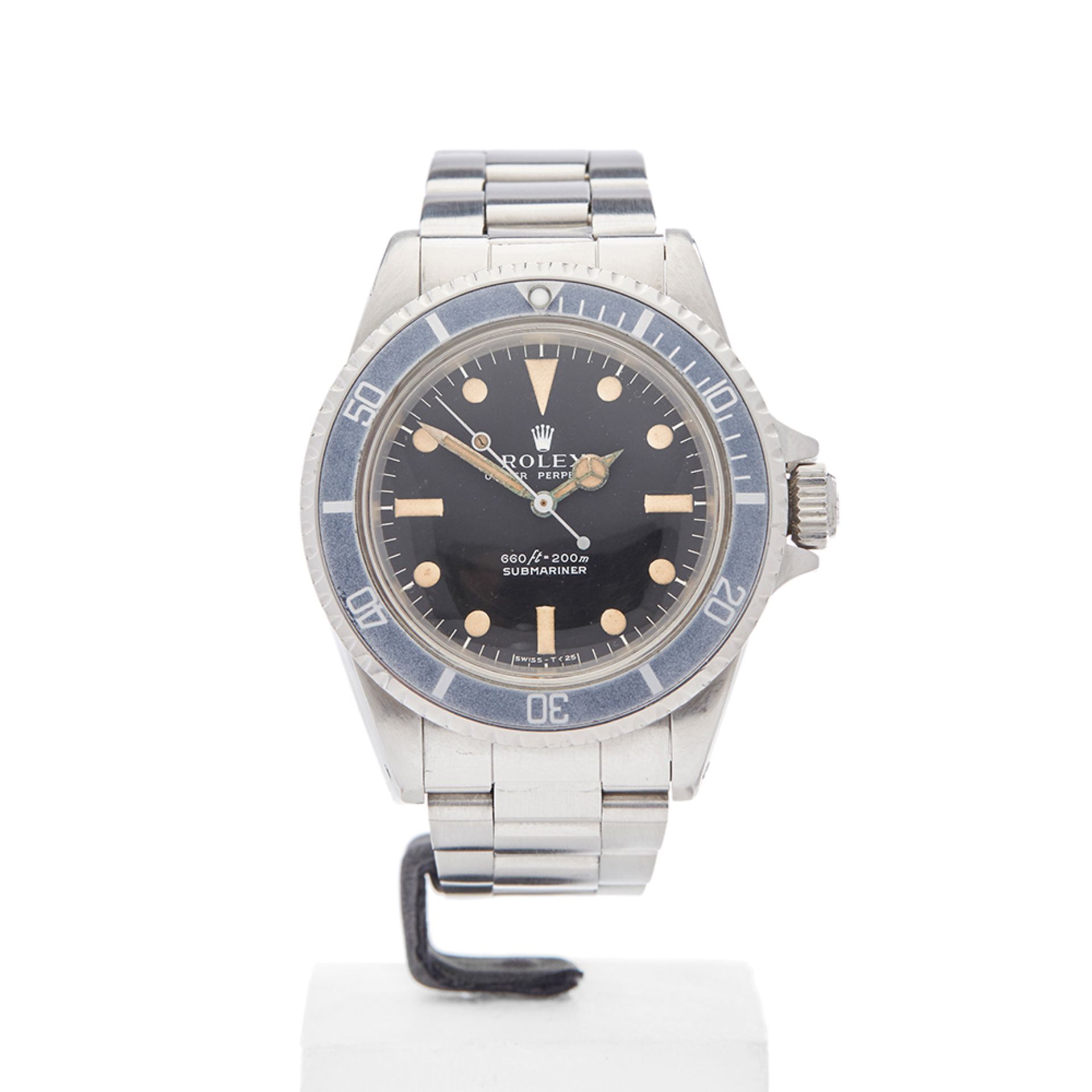 Submariner Serif Dial 40mm Stainless Steel 5513 - Image 2 of 9