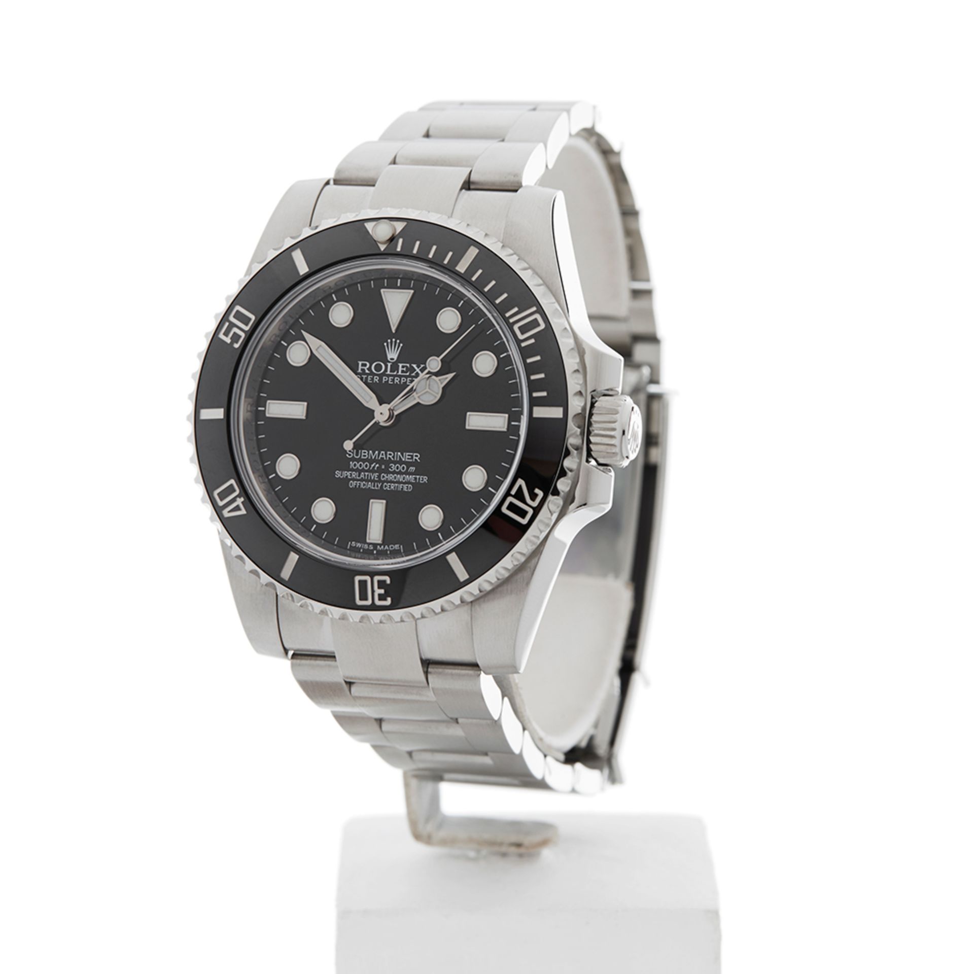 Submariner Non Date 40mm Stainless Steel 114060 - Image 3 of 9
