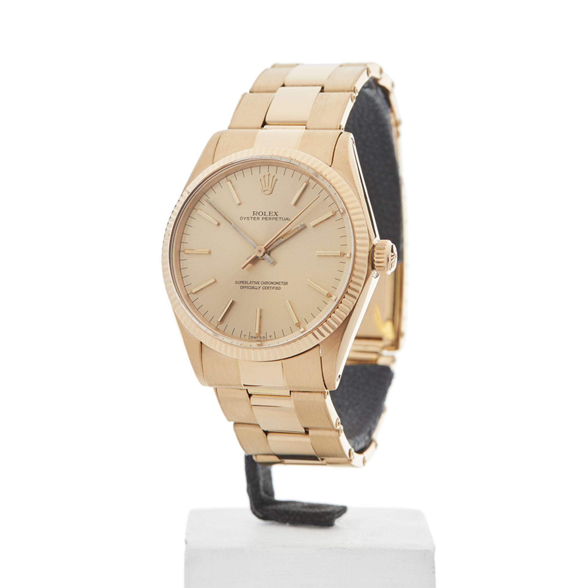 Oyster Perpetual 36mm 18k Yellow Gold 1013 - Image 3 of 8