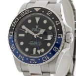 GMT-Master II Batman 40mm Stainless Steel 116710BLNR