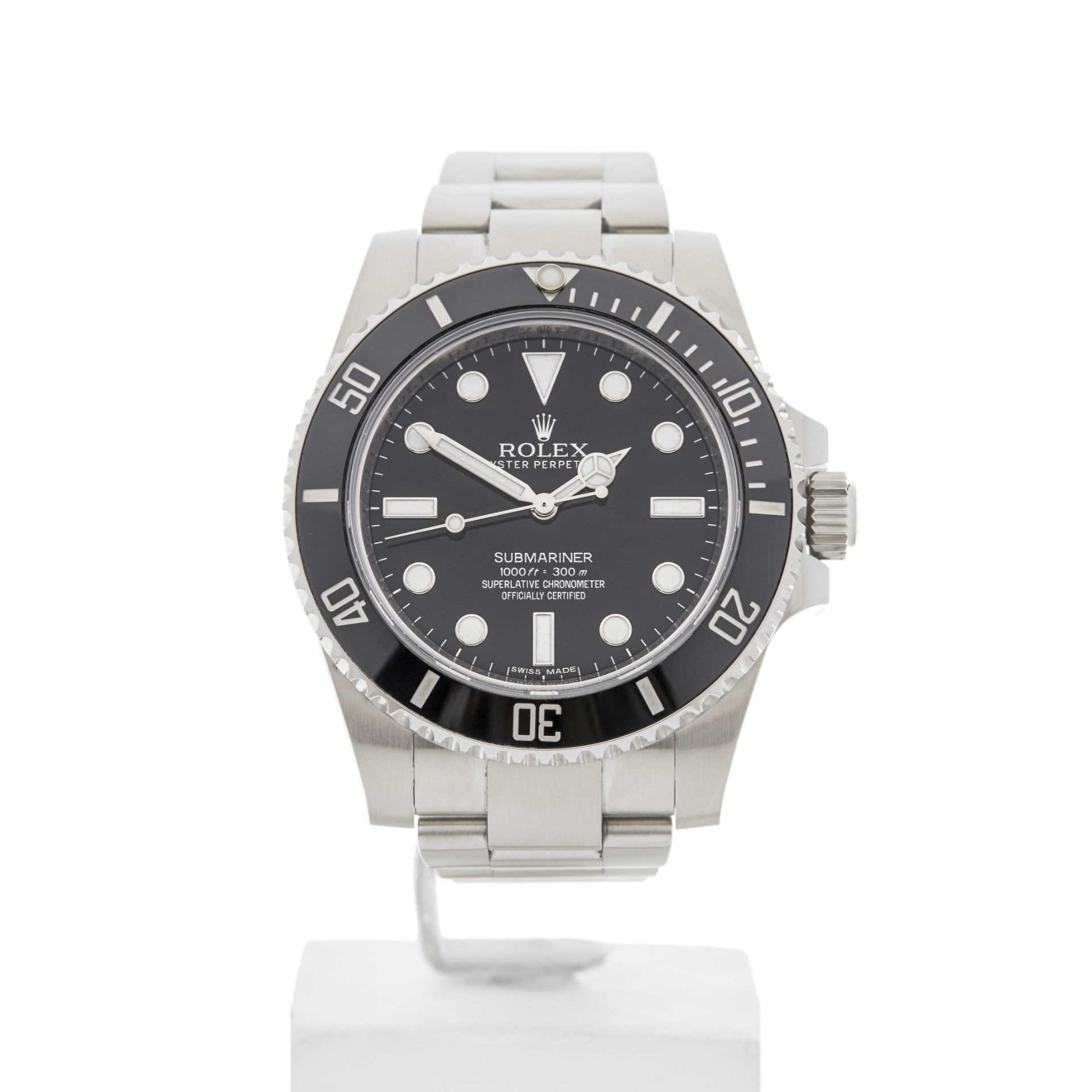 Submariner Non Date 40mm Stainless Steel 114060 - Image 2 of 9