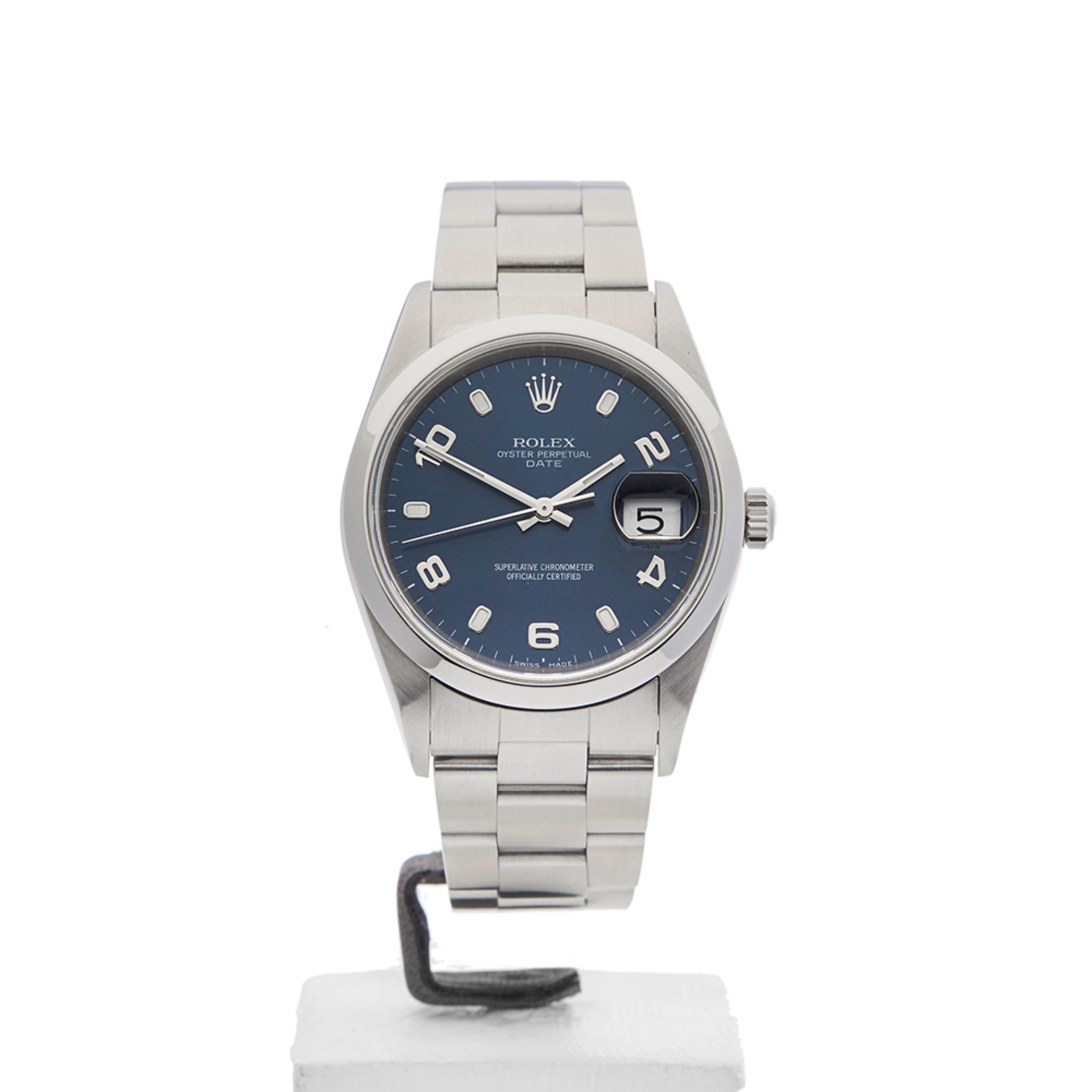 Oyster Perpetual Date 34mm Stainless Steel 15200 - Image 2 of 9
