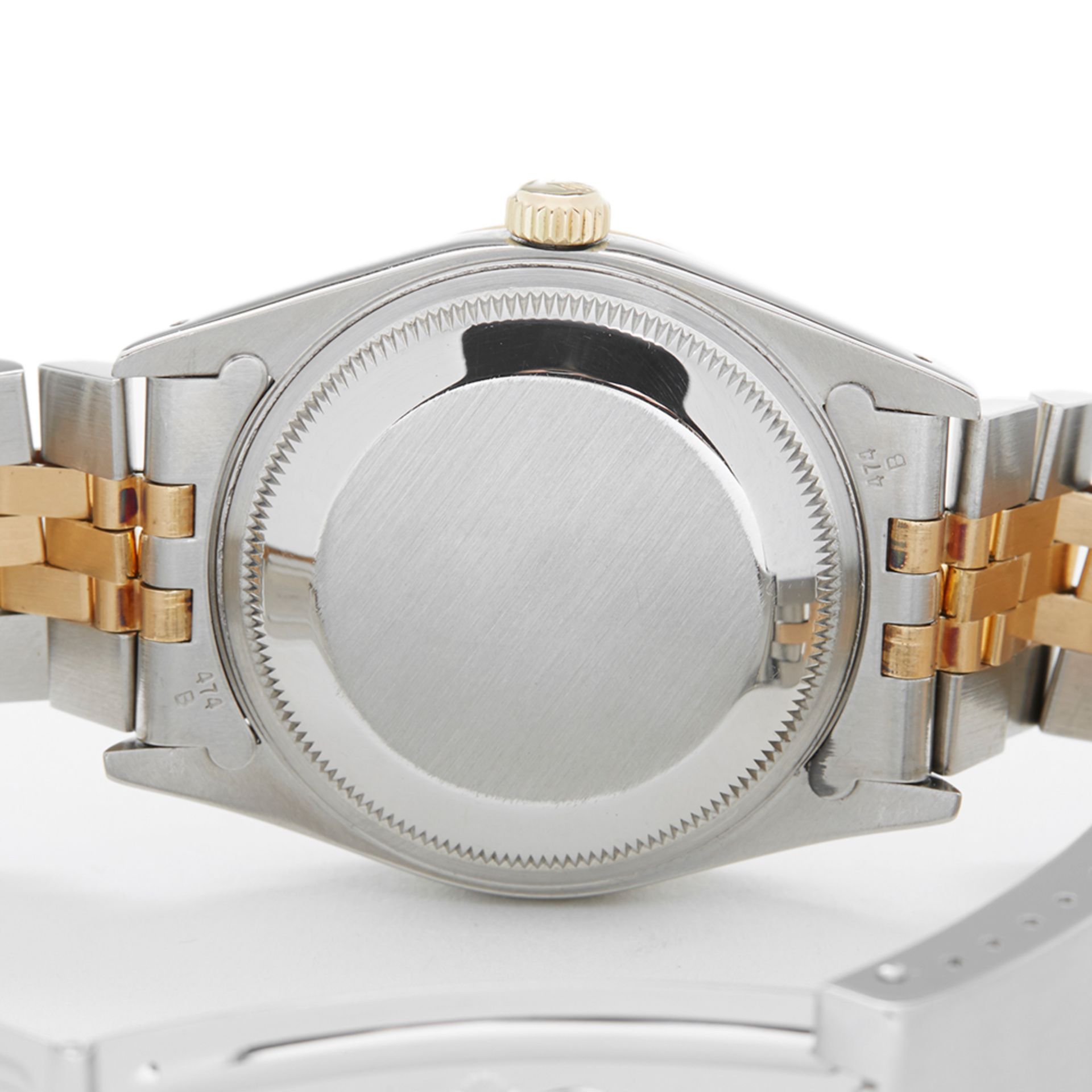 Oyster Perpetual Date 36mm Stainless Steel & 18k Yellow Gold 15233 - Image 8 of 8