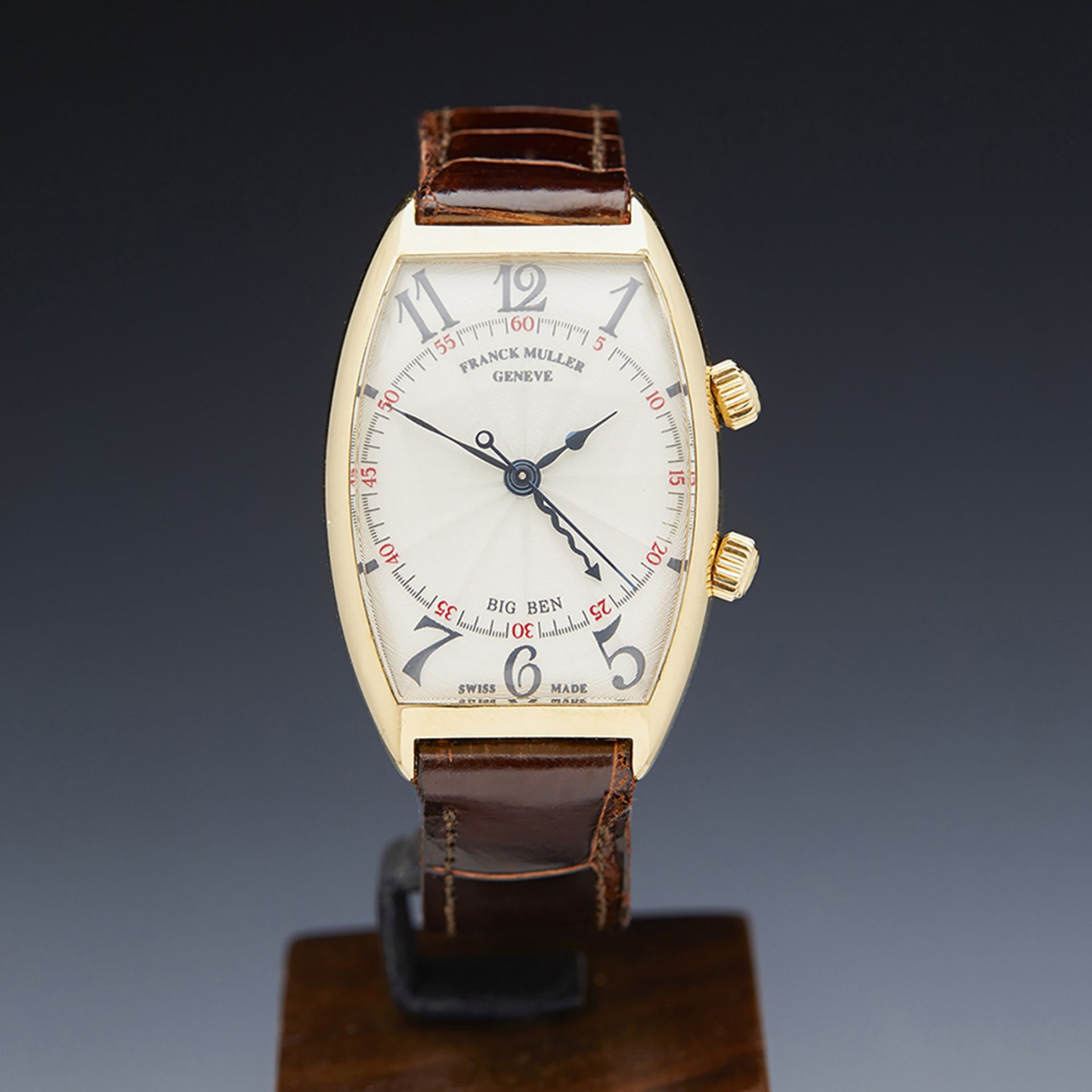 Franck Muller, Big Ben Alarm 30mm 18k Yellow Gold 2851 AL - Image 2 of 9