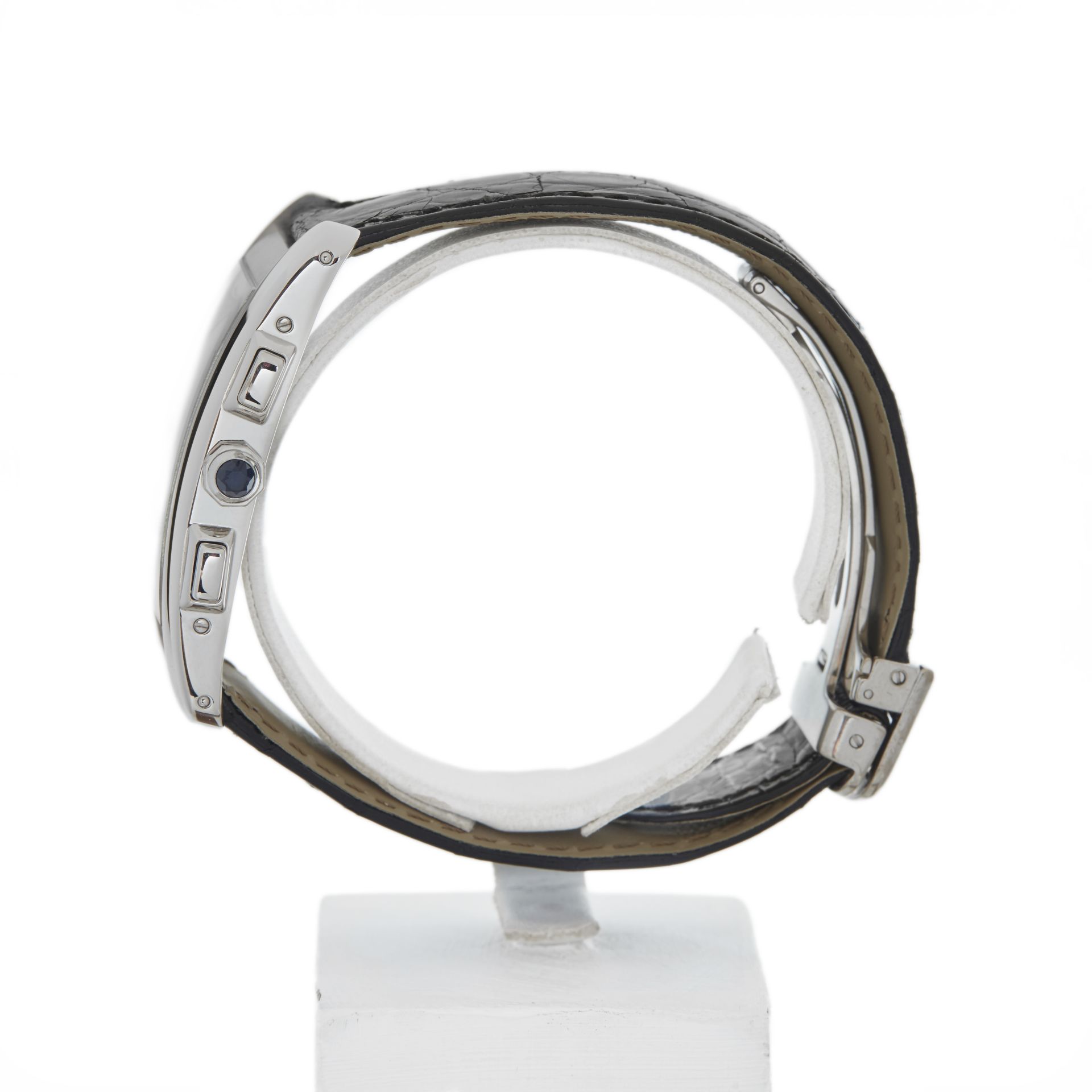 Cartier, Tank Americaine 26mm 18k White Gold W2603356 - Image 5 of 8
