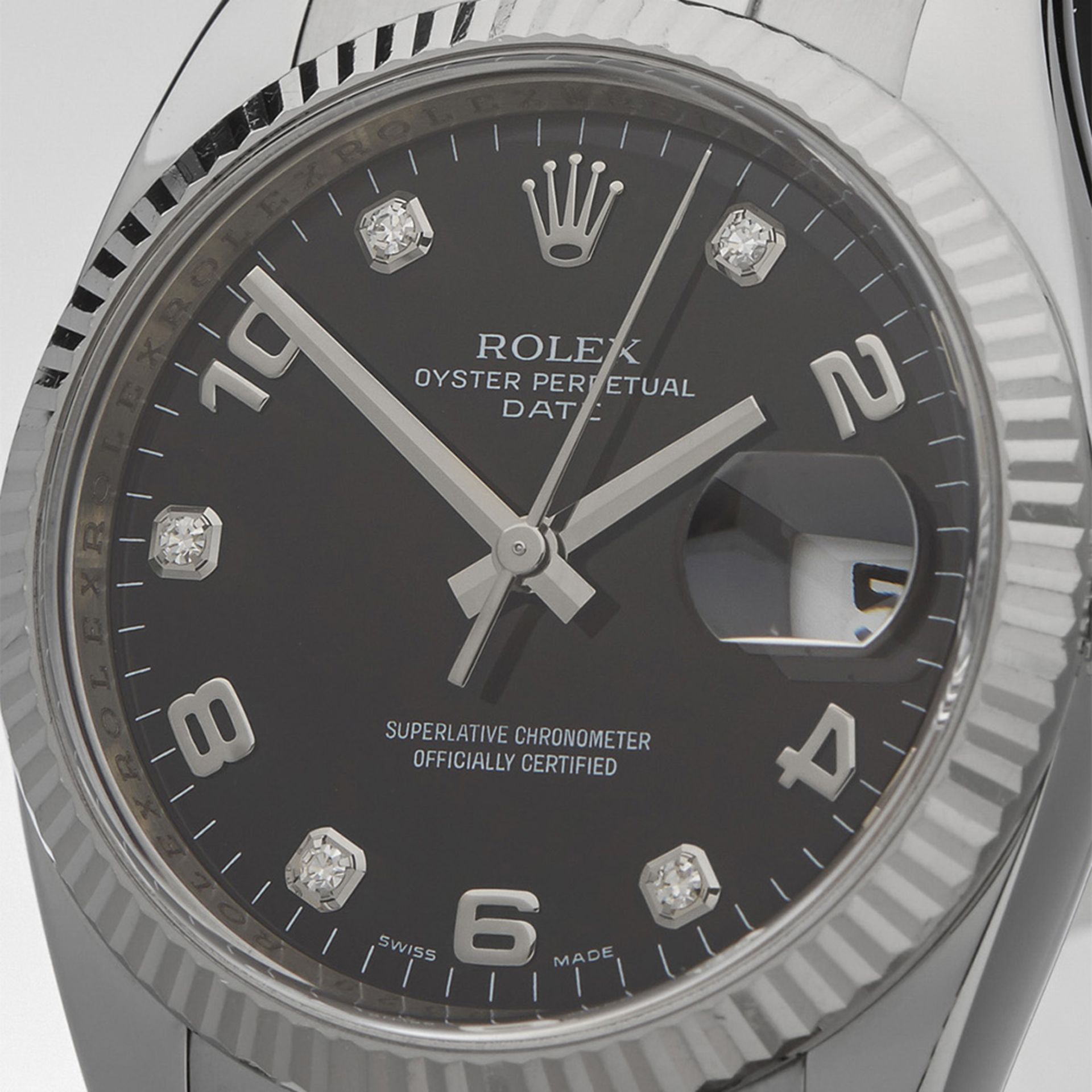 Rolex, Oyster Perpetual Date 34mm Stainless Steel 115234