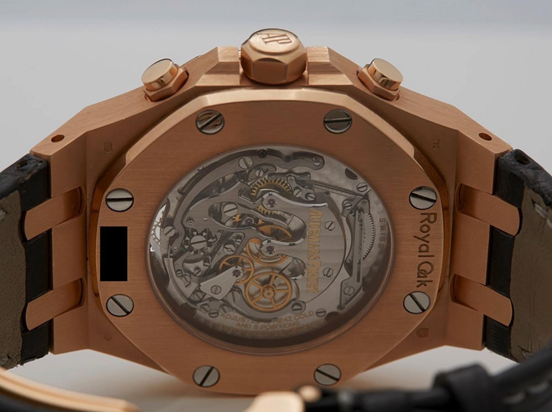 Royal Oak Xl Tourbillon Chronograph 18K Rose Gold Gents 25977.Or.Oo.D005.Cr.01 2014 - Image 7 of 11