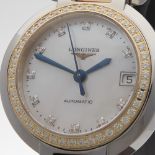 Longines, PrimaLuna 30mm Stainless Steel & 18k Yellow Gold L8.113.5.79.6