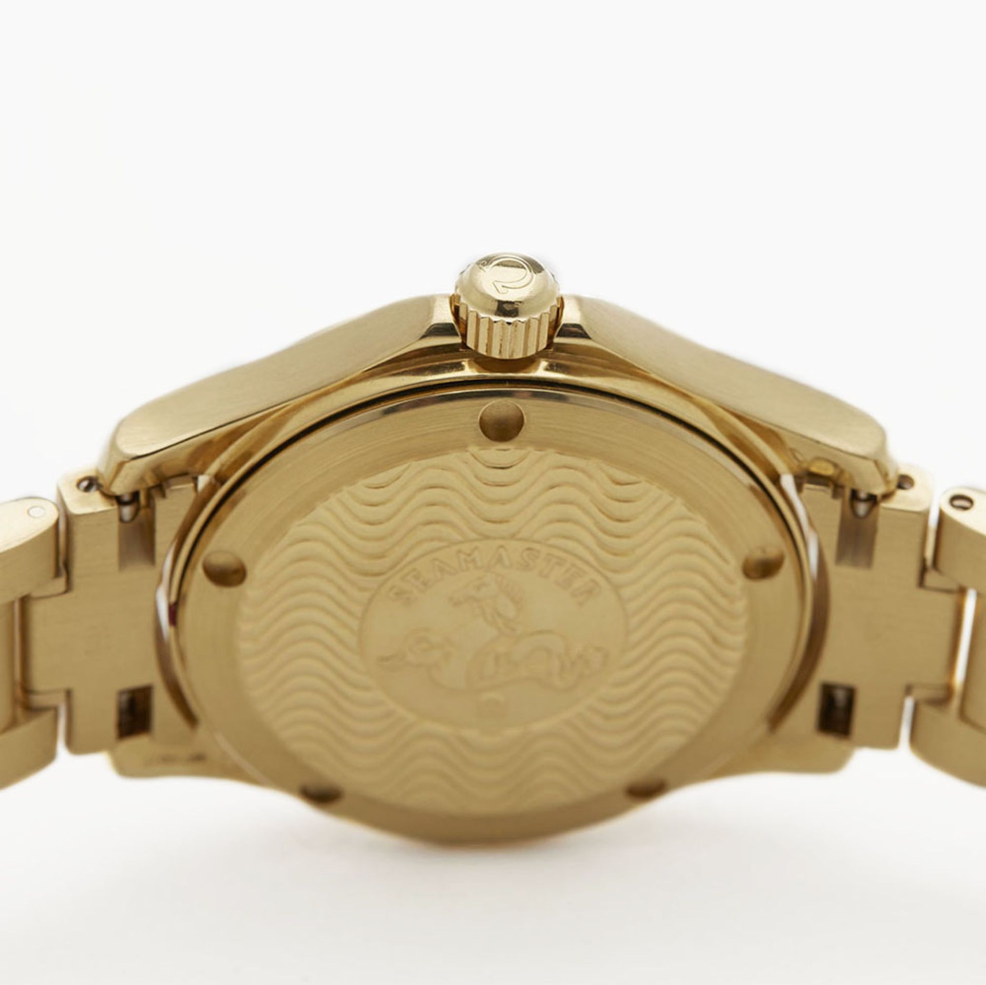 Omega, Seamaster Chronometer 36mm 18k Yellow Gold 2101.21.00 - Image 8 of 9