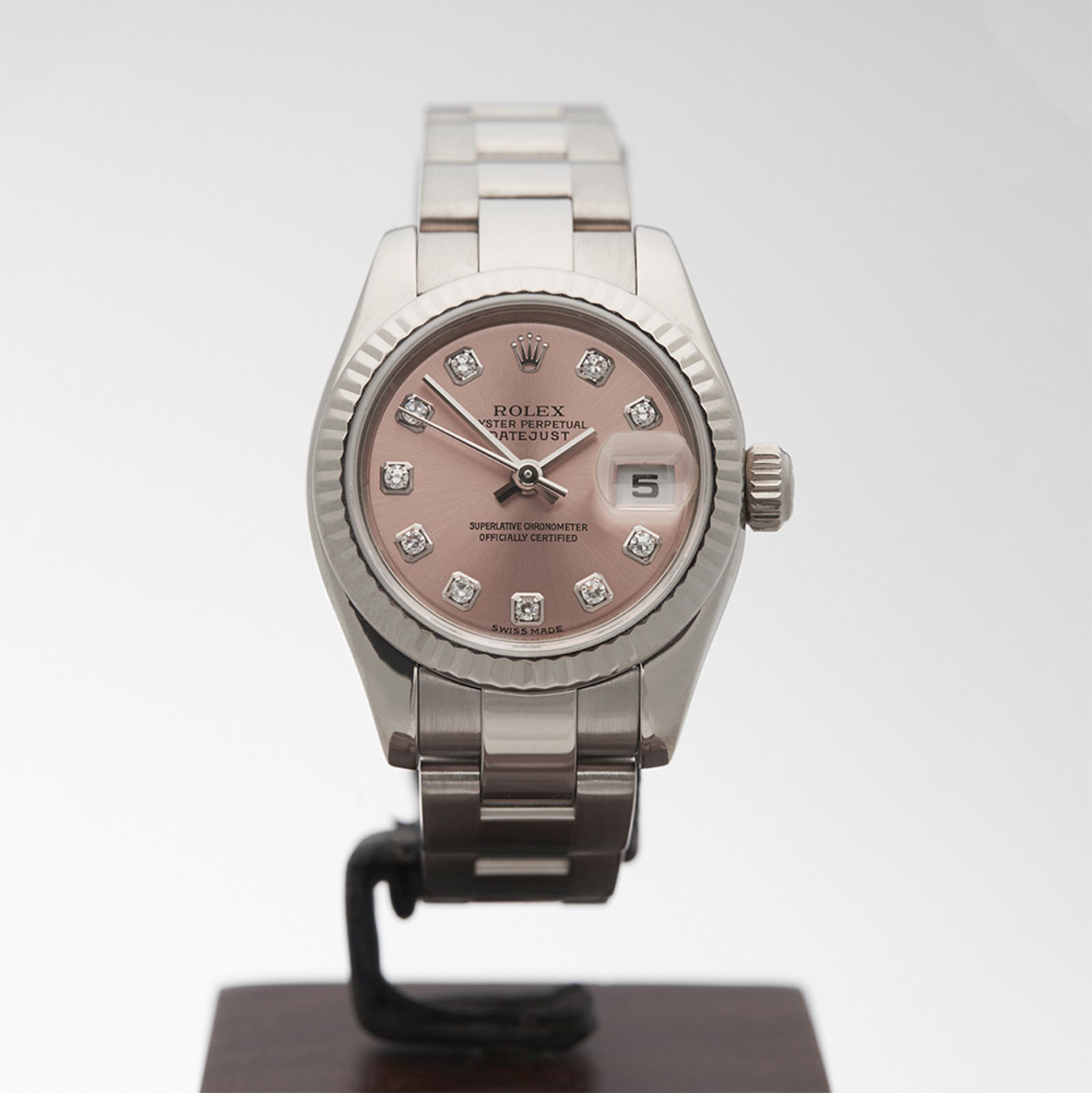 Rolex, Datejust 26mm 18k White Gold 179179 - Image 2 of 9