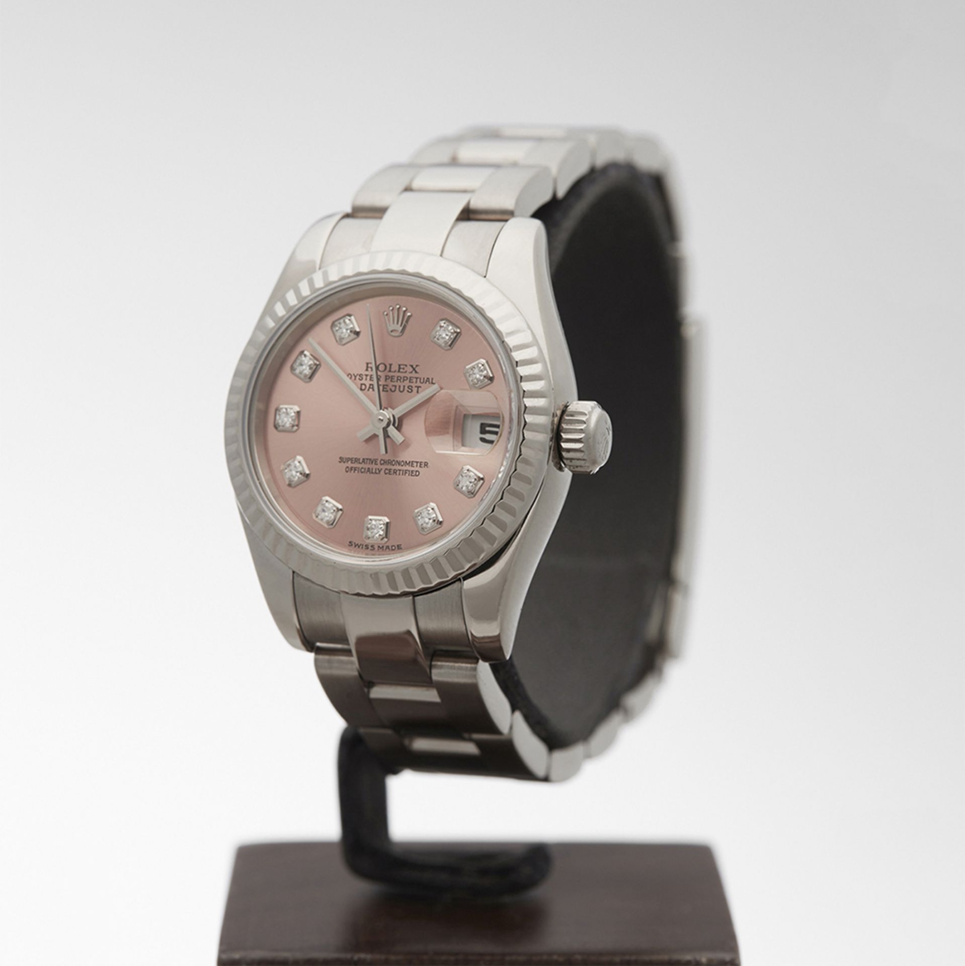 Rolex, Datejust 26mm 18k White Gold 179179 - Image 3 of 9