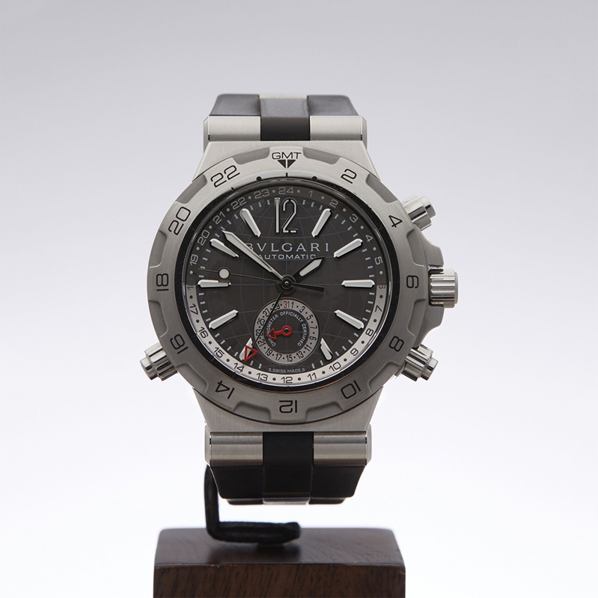 Bulgari, Diagono GMT 42mm Stainless Steel DP 42 S GMT - Image 2 of 9