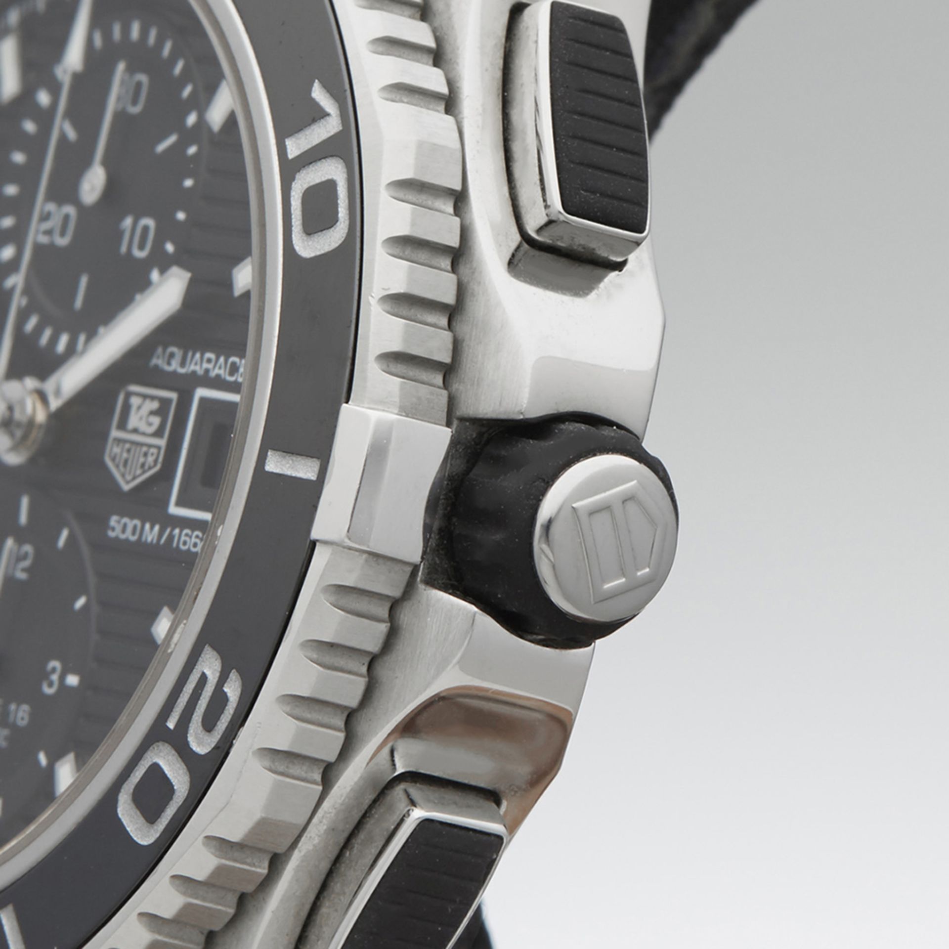 Tag Heuer, Aquaracer Chronograph Ceramic 43mm Stainless Steel CAK2110.BA0833 - Image 4 of 8