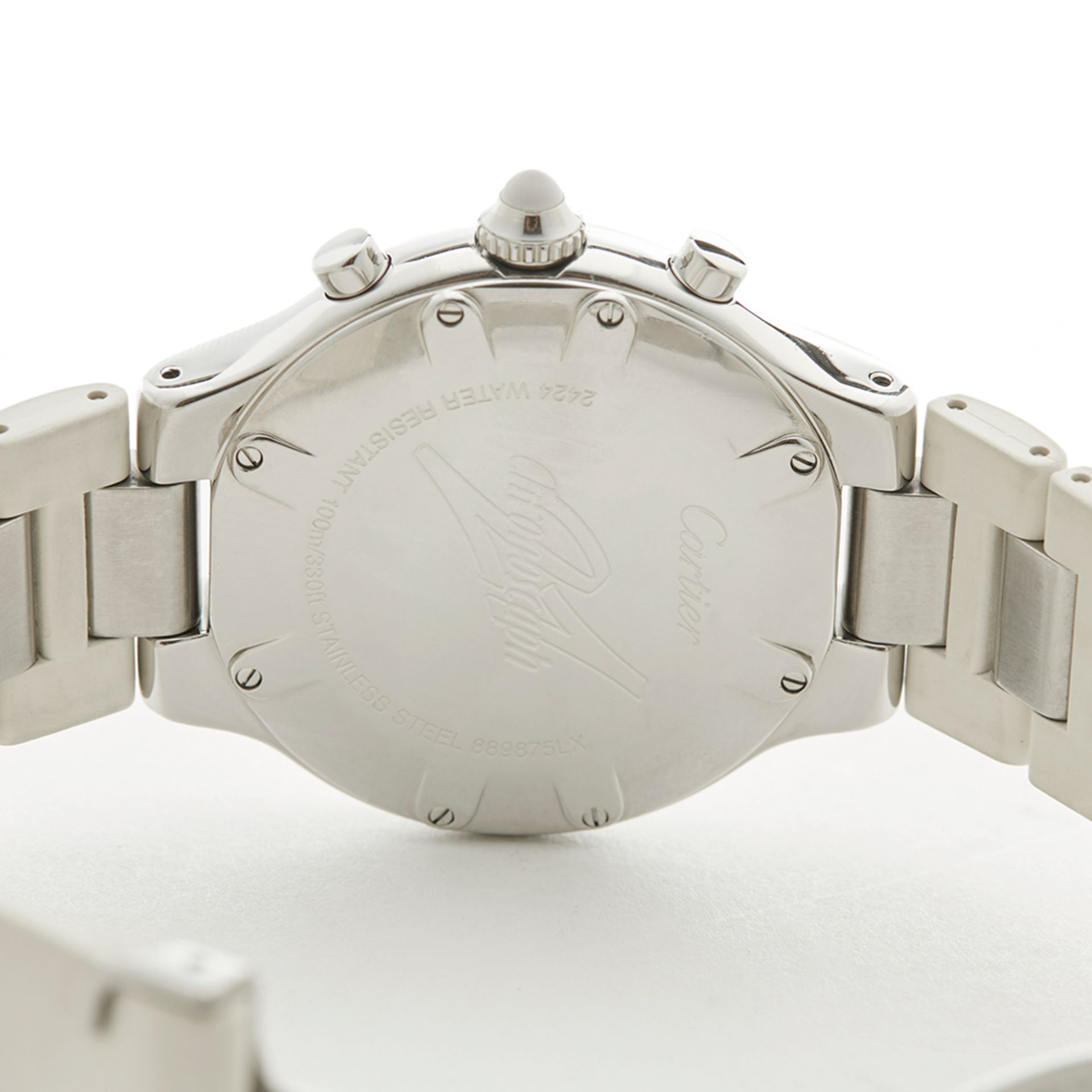 Cartier, Must de Cartier Chronoscaph 38mm Stainless Steel 2424 - Image 8 of 8