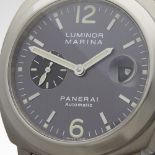 Panerai, Luminor 44mm Titanium Pam 91