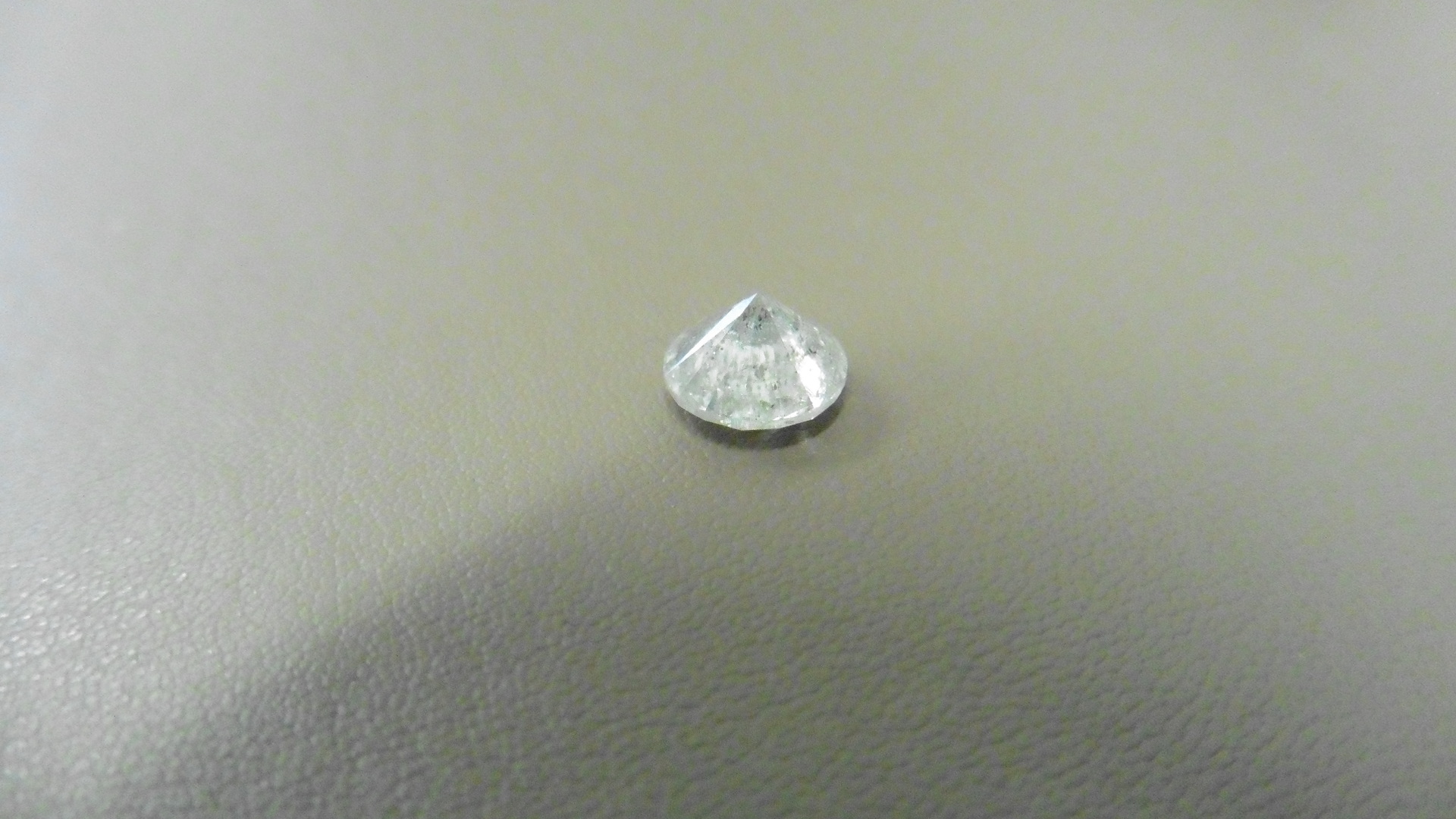 1.72ct Brilliant Cut Diamond, Enhanced stone. H/I colour, P1-2 clarity. 7.42 x 4.78mm. Valued at £ - Image 3 of 5