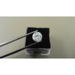 1.25ct natural loose brilliant cut diamond. I colour and I2 clarity. 7.02 x 4.03mm. No certification