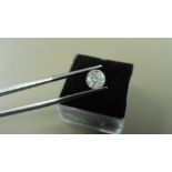 0.97ct natural loose brilliant cut diamond. I colour and I2 clarity. 6.10 x 3.98mm. No certification