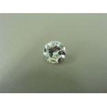 6.38ct natural loose brilliant cut diamond. K colourand I1 clarity. EGL certification. Valued at £