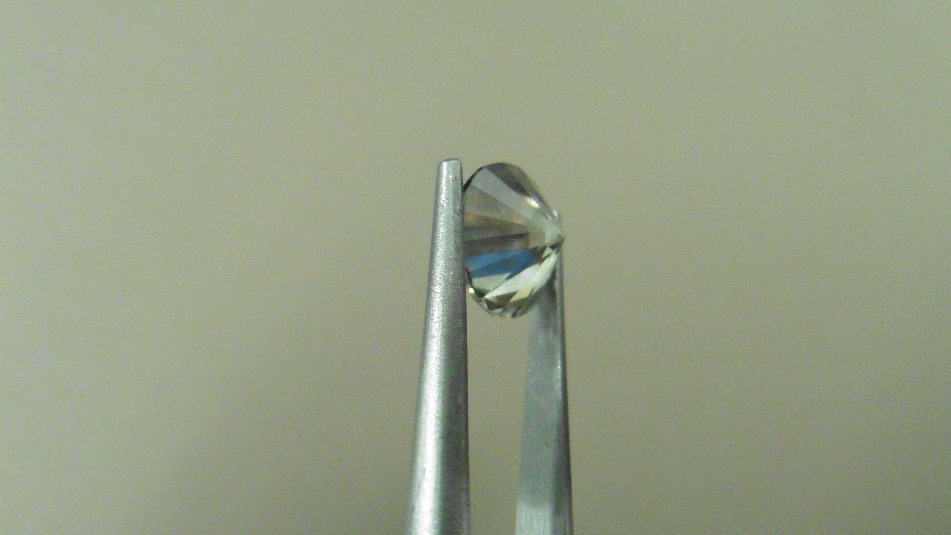 2.08ct natural loose brilliant cut diamond. M colour and si2 clarity. 8.07 x 4.96mm. No - Image 2 of 4